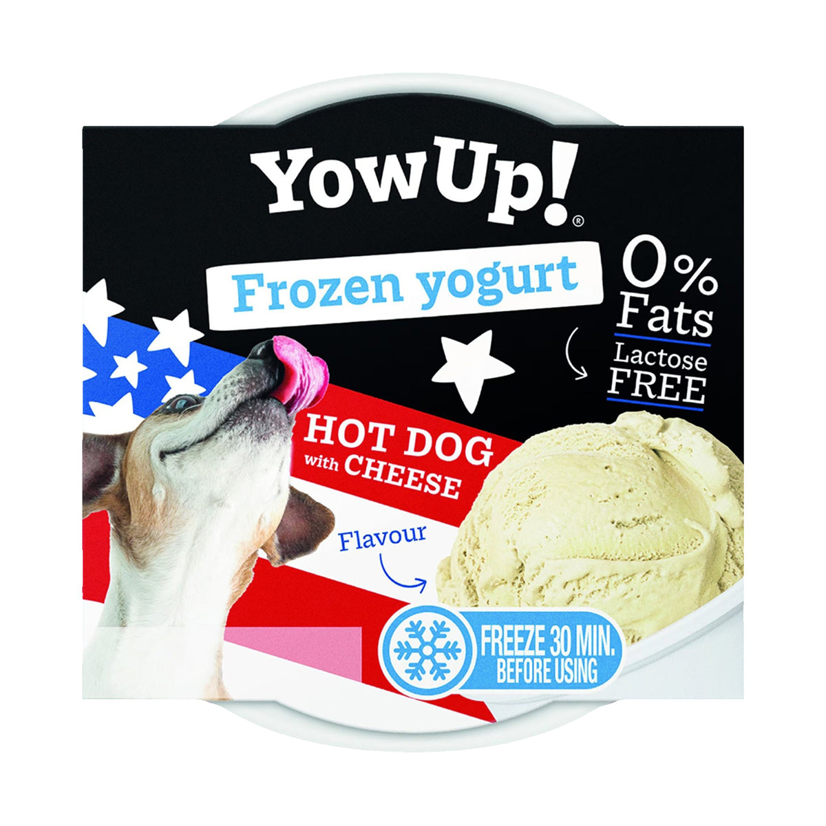 Yow up Frozen yogurt Hot dog with cheese 110 g