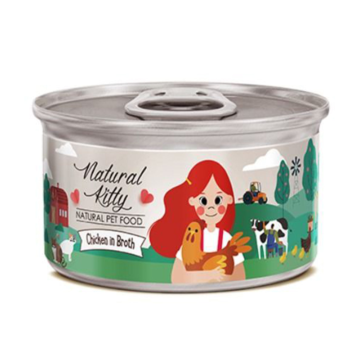 Natural Kitty Chicken In Broth 80 G