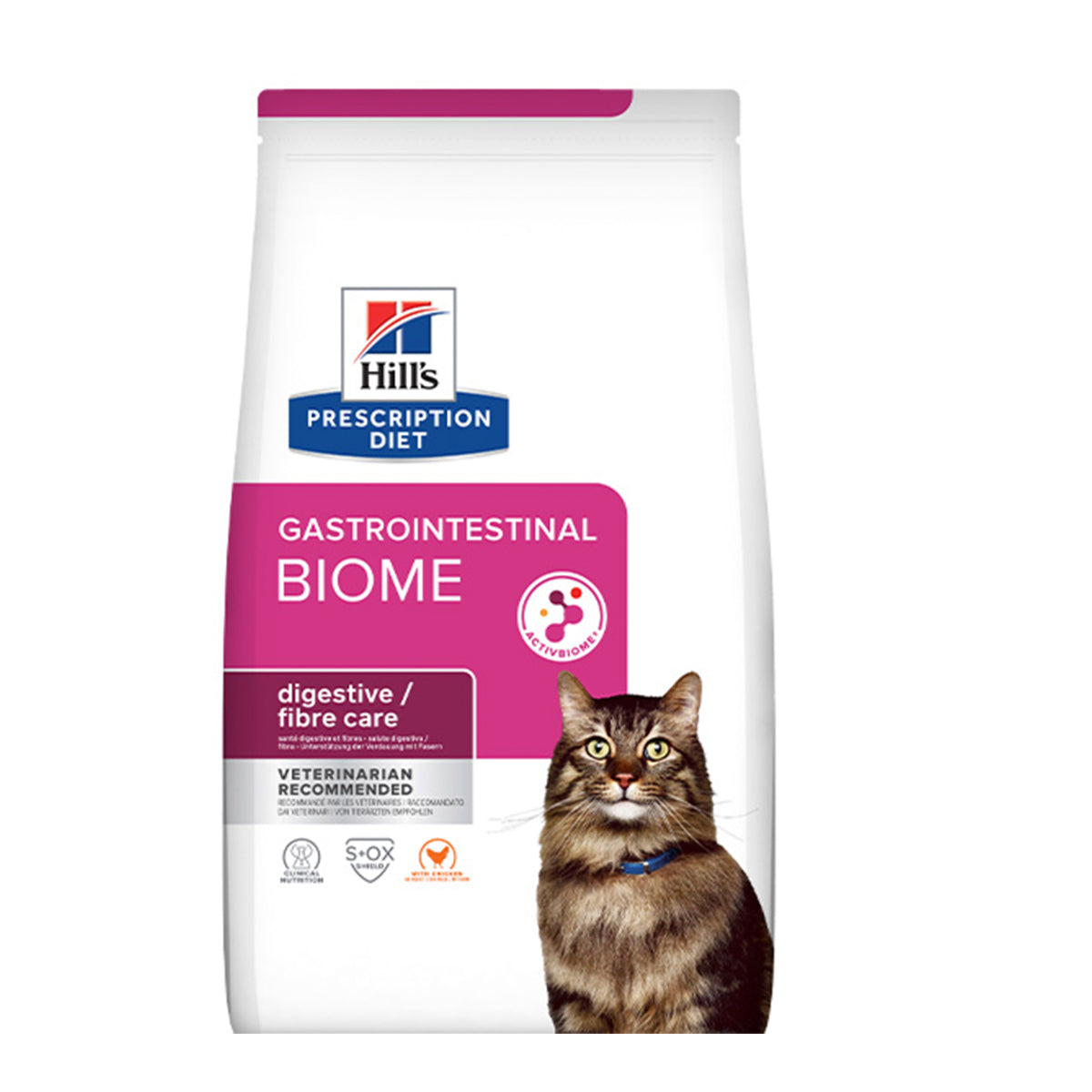Hill's P/ D - Gastrointestinal Biome - Chicken Cat Dry Food 1.5kg