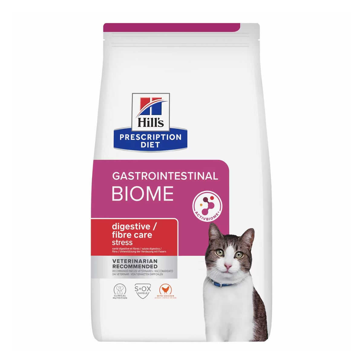 Hill’s Prescription Diet Gastrointestinal Biome Stress Cat Food With Chicken (1.5kg)