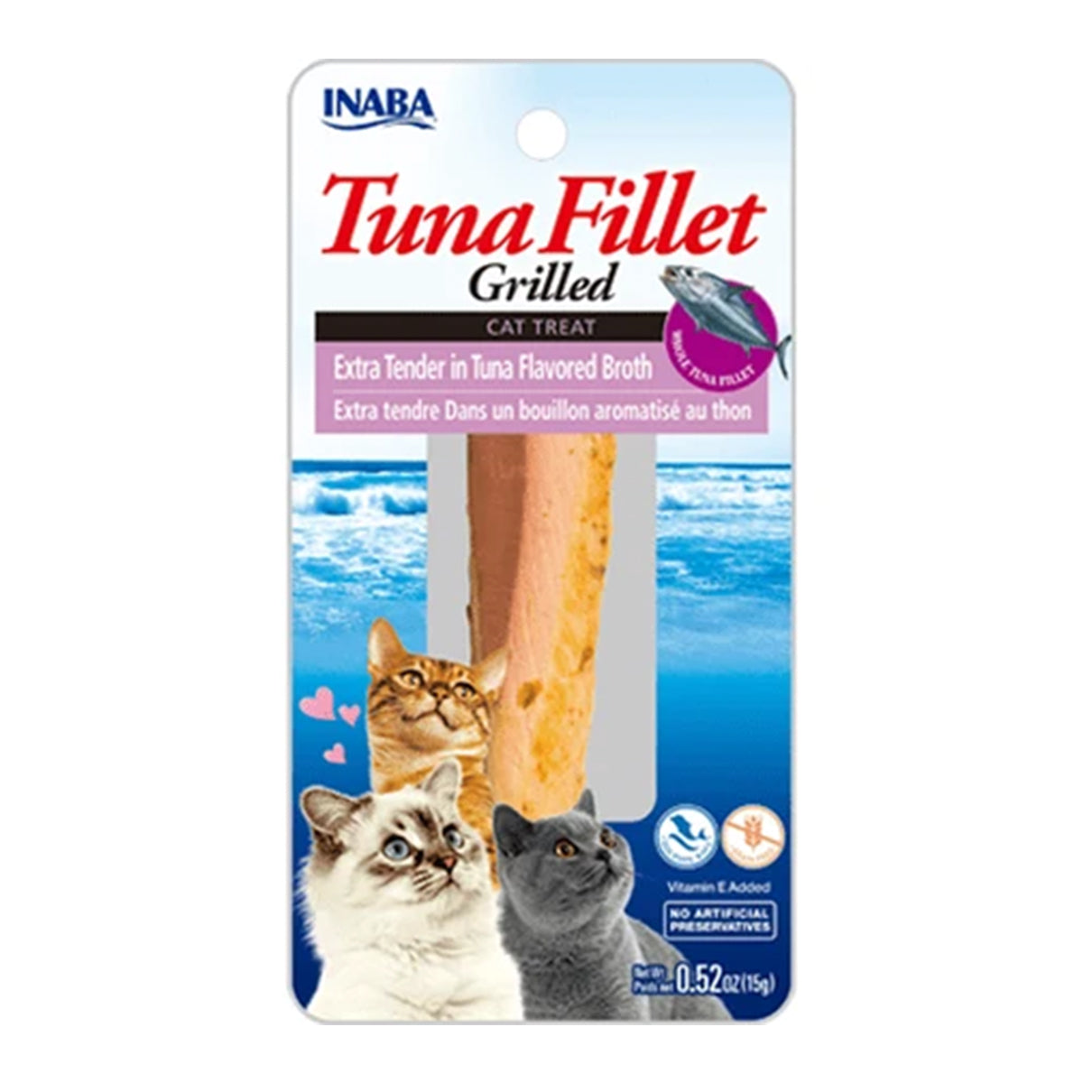 Grilled Tuna Extra Tender Fillet – in Tuna Flavored Broth 15g