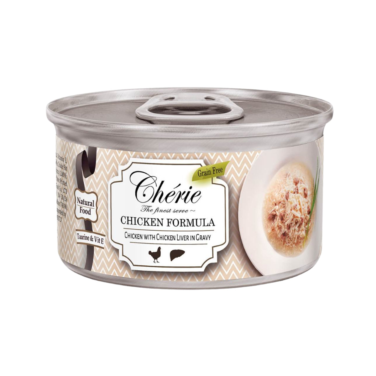 Cherie chicken formula chicken with liver in gravy 80 g
