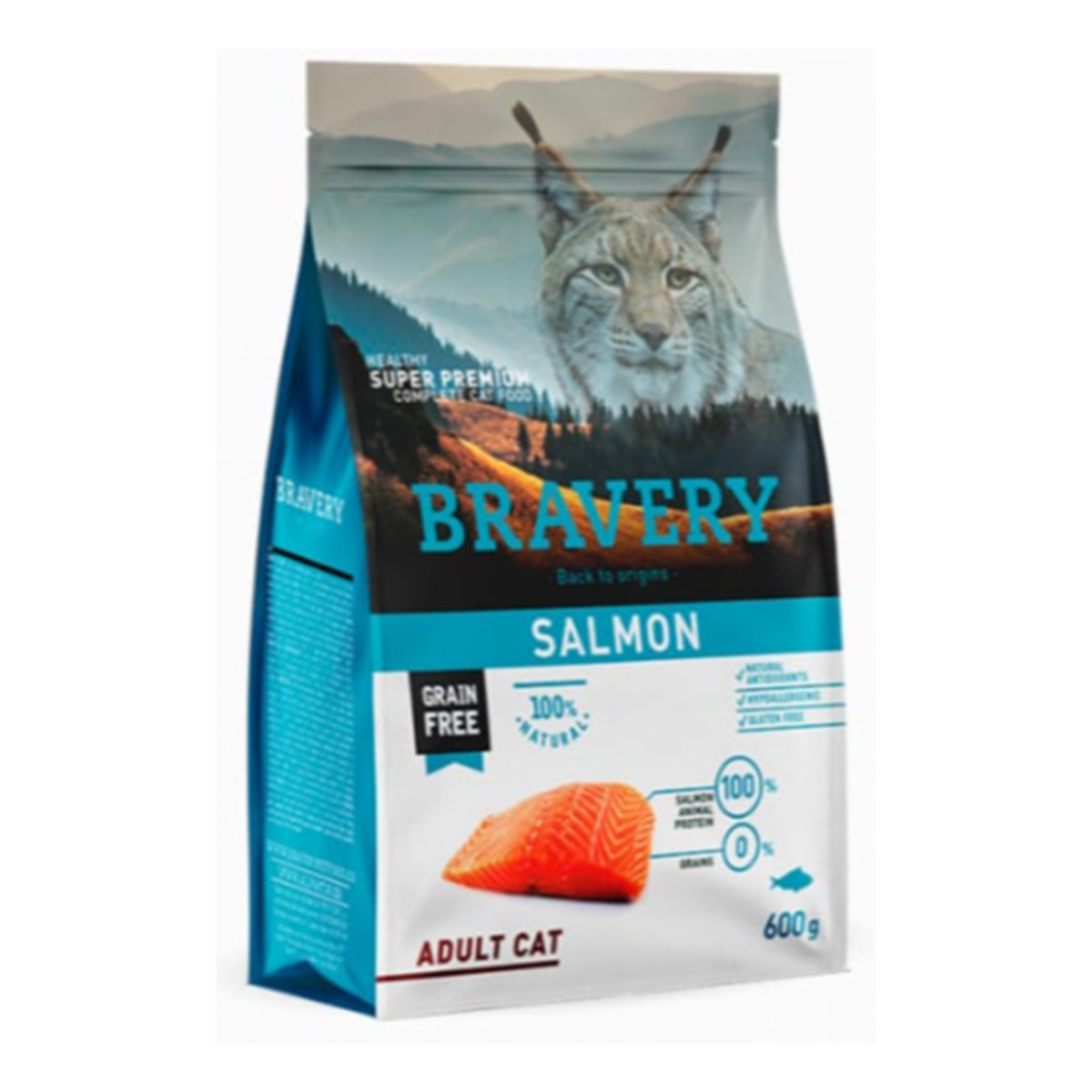 Bravery adult cat salmon 2kg