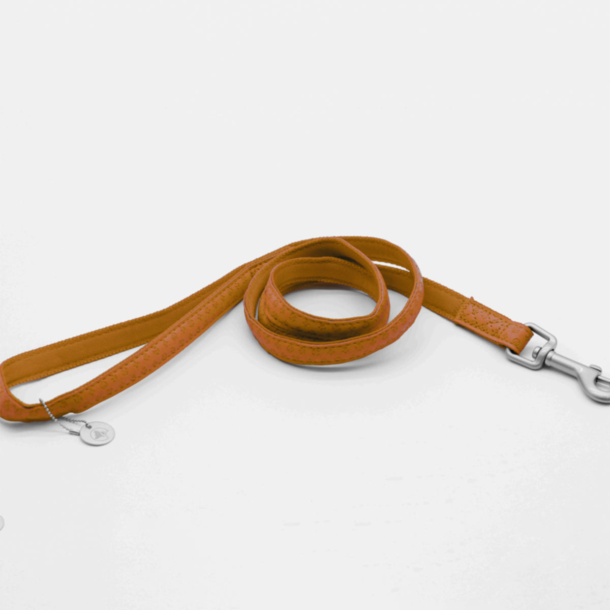 Mylord Leatherette Dog Leash 120 x 1.5 cm, Beige