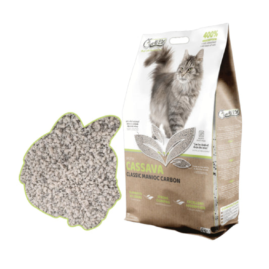 Mr. Cat Cassava Classic Manioc Carbon Cat Litter 4Kg
