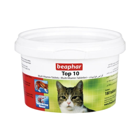 Top 10 Multi-Vitamins Tablets For Cats 180'S