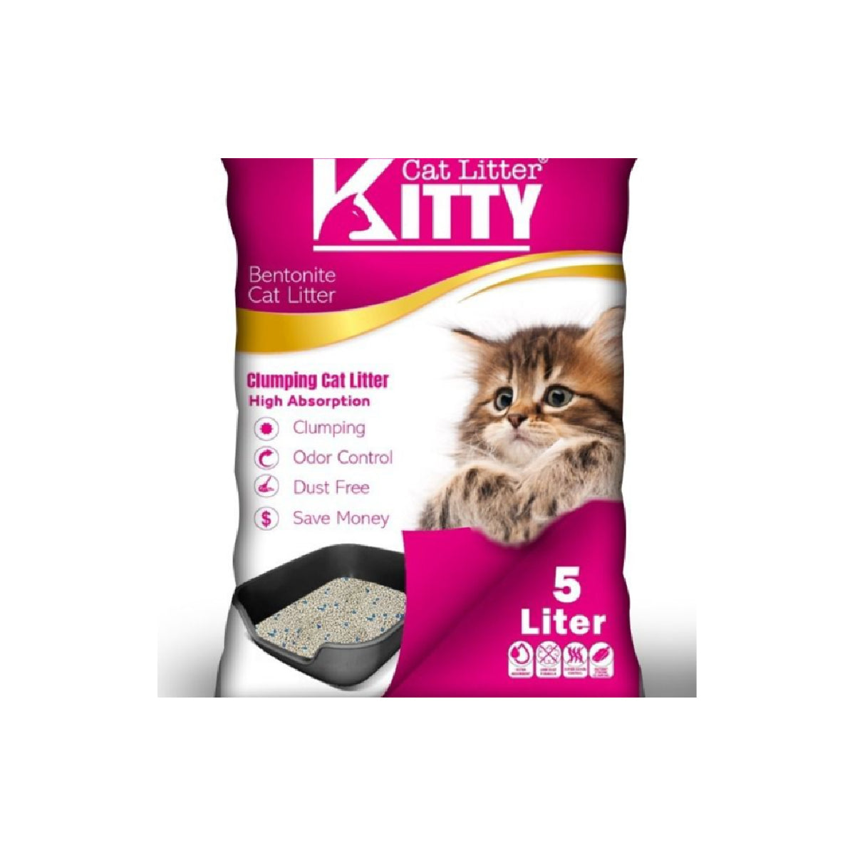 KittyCat Rose 5 L