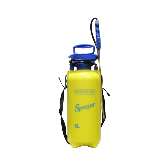 8 Liter High Pressure Portable Sprayer with Wand & Shoulder