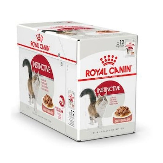 Royal Canin Feline Health Nutrition Instinctive In Gravy Adult Cat Wet Food
