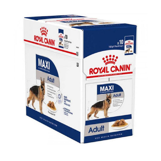 Royal Canin Maxi Dog Wet Food Pouches 10Pcs