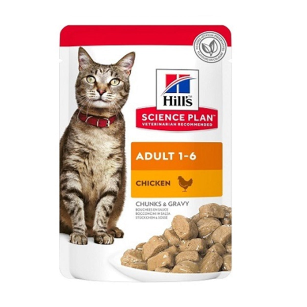 Hill’s S/P - Adult Wet Cat Food Chicken Pouches (85g)