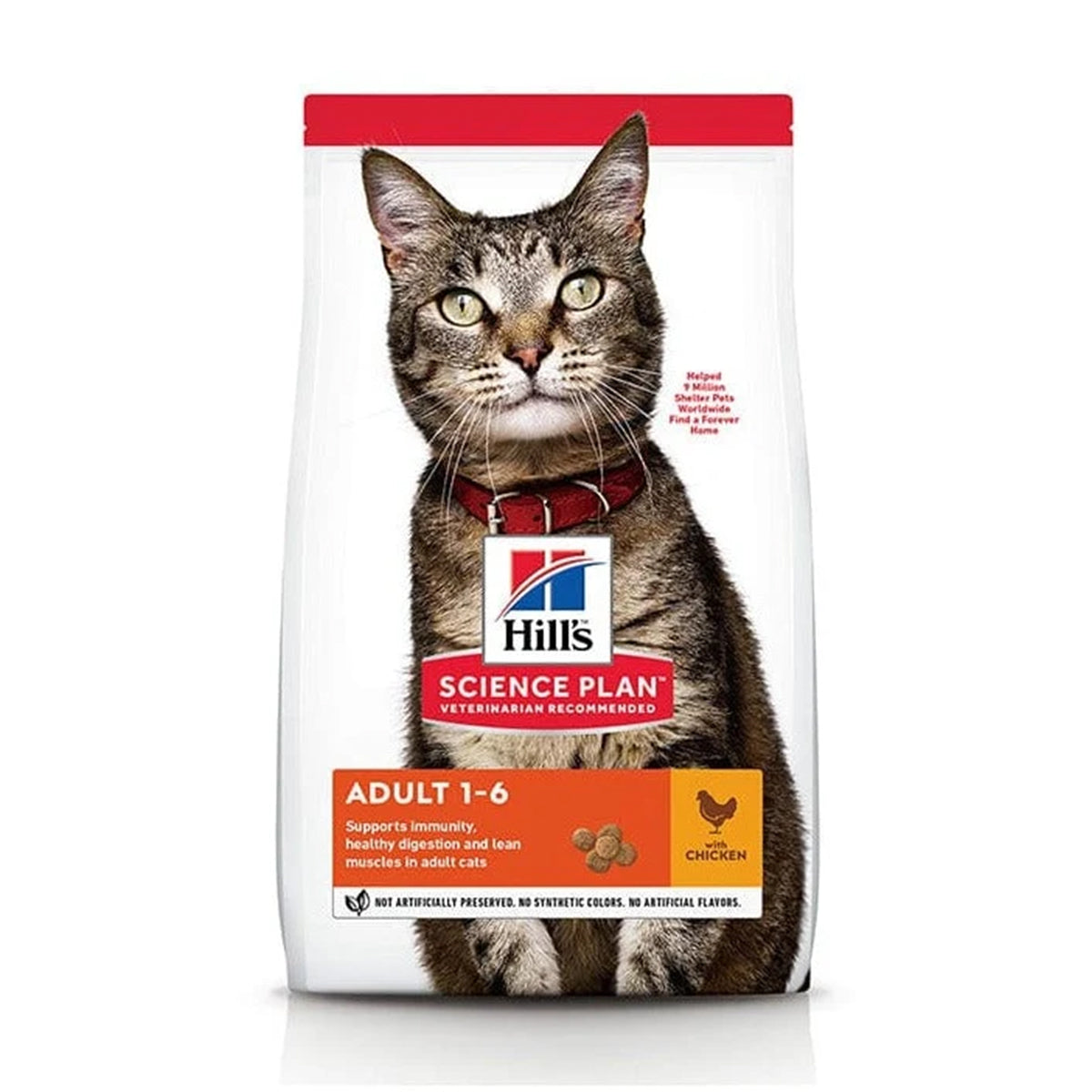 Hill’s Science Plan Adult Cat Food with Chicken (10kg)