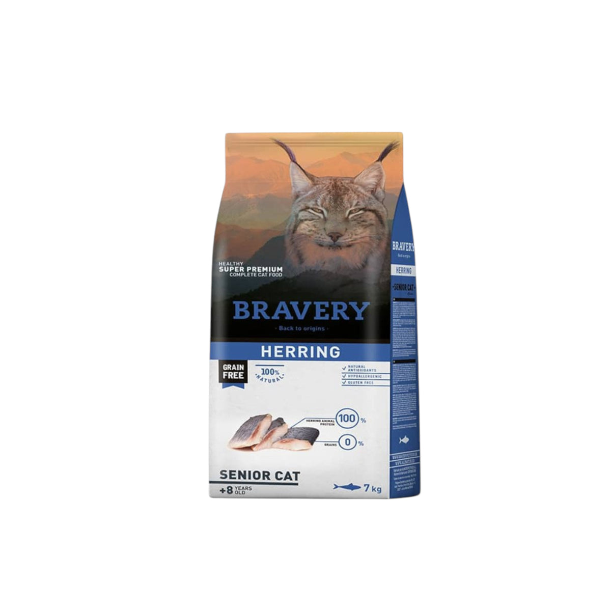 Bravery Herring- Senior Cat 2kg