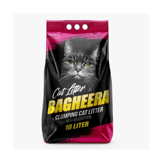 Bagheera Rose Scented Clumping Cat Litter – 10L