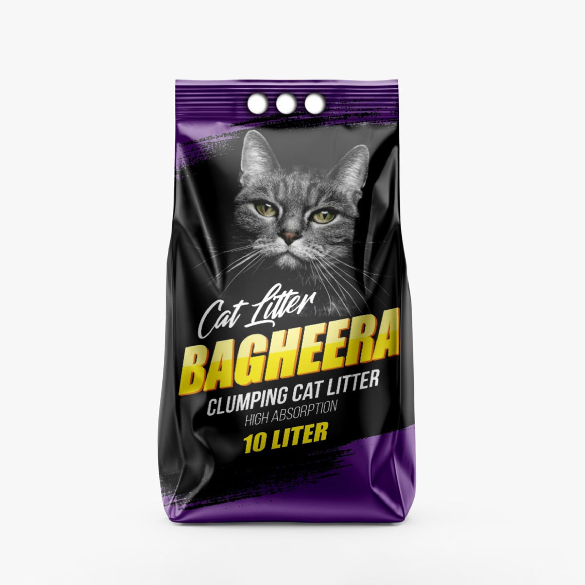 BAGHEERA Clumping Cat Litter 10L – Lavender