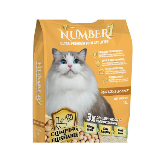Cat Litter Number 1 Tofu Sand – Natural Scent