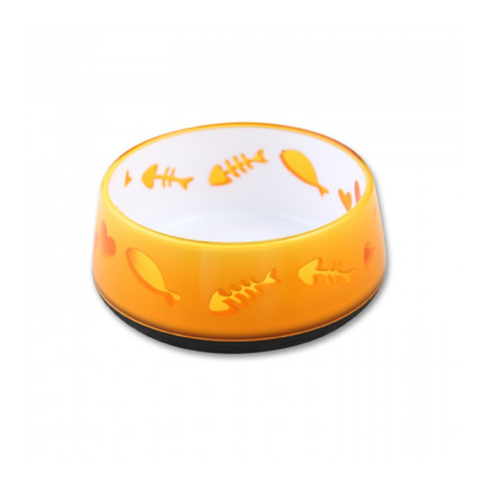 Cat Love Bowl Orange