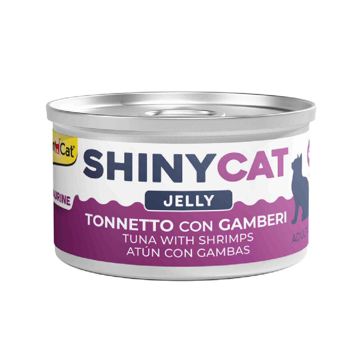 Gimcat Shinycat Tuna With Shrimps In Jelly Wet Food Can 70g