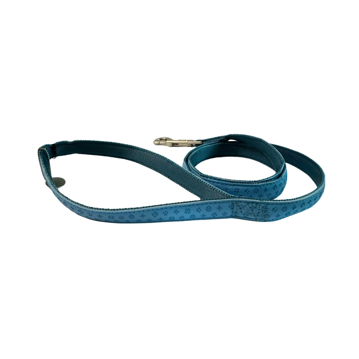 Mylord Leatherette Dog Leash 120 x 2 cm, Largeight Blue