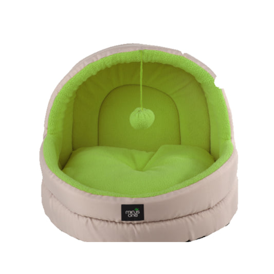 Hideaway Cat Cave Meadow Green