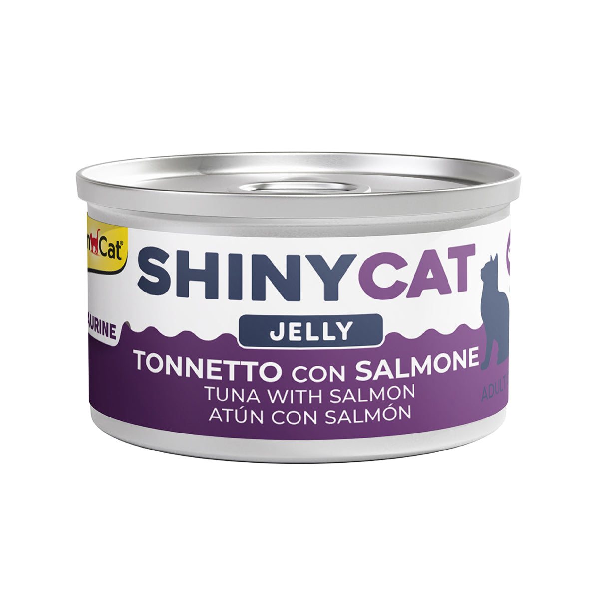 Gimcat Shinycat Tuna With Salmon In Jelly Wet Food Can 70G